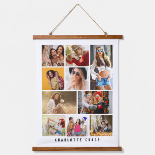 10 Foto Simple Modern Minimal Black Stylish Name Hangend Wandkleed