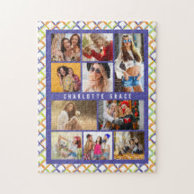 10 Foto Trendy Moderne Colorful Geometric Name