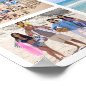 10 Fotocollage gepersonaliseerd Poster (Hoek)