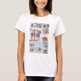 10 Fotocollage gepersonaliseerd T-shirt