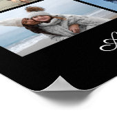 10 Fotocollage Voeg je eigen groet toe Poster (Hoek)