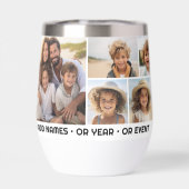 10 Fotocollageraster - Aangepaste tekst rond de on (Achterkant)