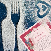 10 Fun Facts Passen getrouwd Couple Magenta Rozen  Servet