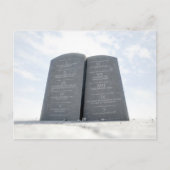 10 geboden in woestijn briefkaart (Voorkant)