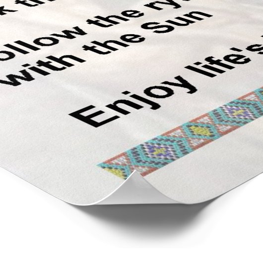 10 geboden NA Poster (Hoek)