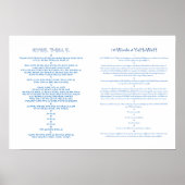 10 geboden poster (Voorkant)