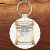10 geboden sleutelhanger (Voorkant)