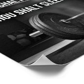 10 Geboden van liften - Motivatie Gym Poster (Hoek)