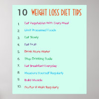 10 Gewichtstips bij verlies voeding