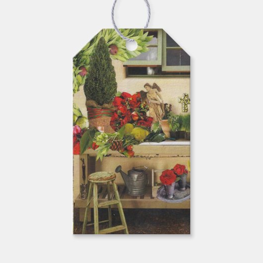 10 Gift Labels met kerstthema Cadeaulabel (Voorkant)