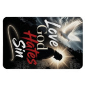 #10 God liefhebben zonde haten Magneet (Horizontaal)