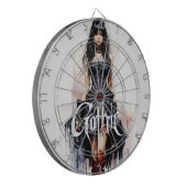 #10 Gotische pret Dartbord (Voorkant Links)
