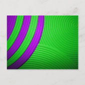 10 Groen & Paarse Briefkaart (Voorkant)