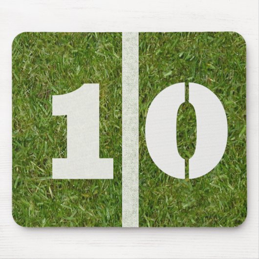 10 het Gebied Mousepad van het Football van de Muismat (Voorkant)