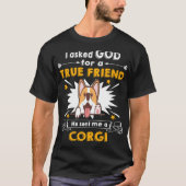 10 Hij stuurde me een Corgi T-shirt (Voorkant)