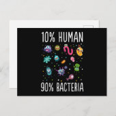 10 Human 90 Bacteria Microbiology Print Gift T-shi Briefkaart (Voorkant / Achterkant)