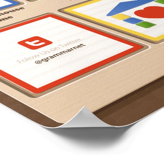 10 Idiomen over thuis Poster (Hoek)