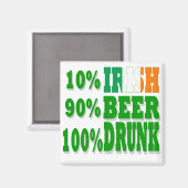 10% Iers Magneet (Voorkant / Achterkant)