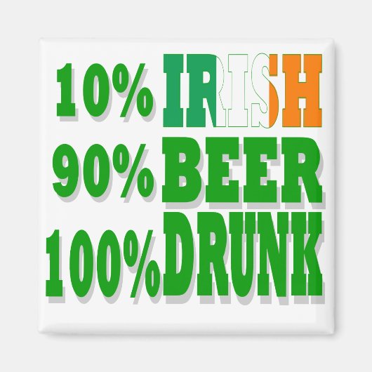 10% Iers Magneet (Voorkant)