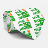 10% Iers Stropdas (Opgerold)