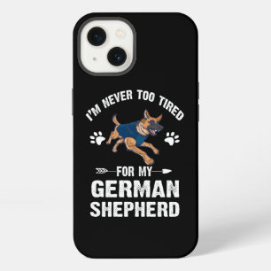 10 Ik ben nooit te moe voor mijn Duitse herder iPhone 13 Hoesje