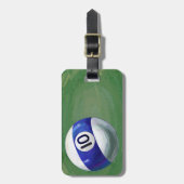 10 inch bagagelabel (Voorkant verticaal)