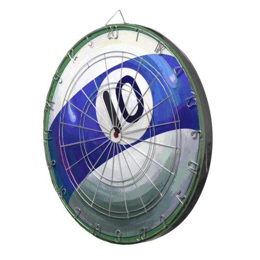 10 inch dartbord (Voorkant Rechts)