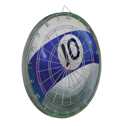 10 inch dartbord (Voorkant Links)