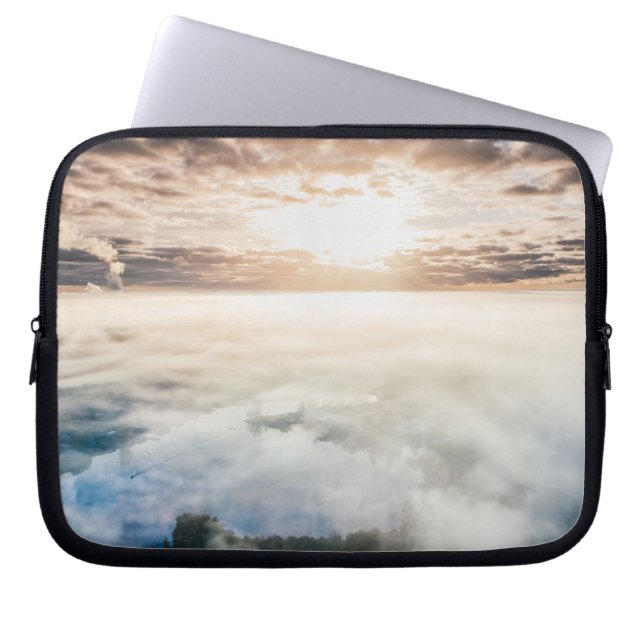 10-inch hoes voor neopreen-laptop (Voorkant)