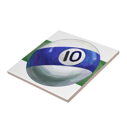 10 inch tegeltje (Zijkant)