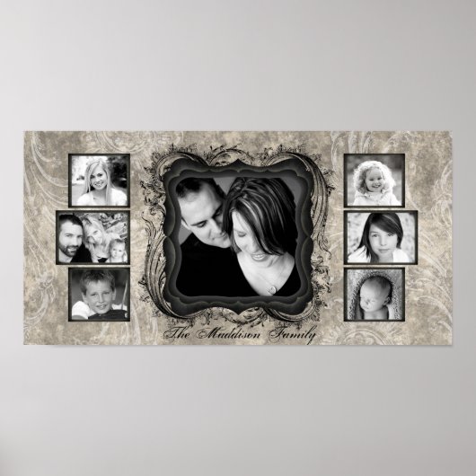 10-inch x20-inch 7-sleuf voor Collage Montage-aans Poster (Voorkant)