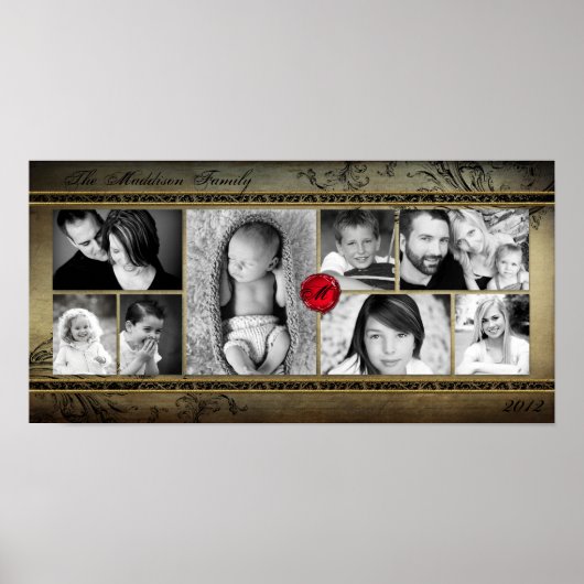 10-inch x20-inch Collage Montage-serie met 8 sleuv Poster (Voorkant)