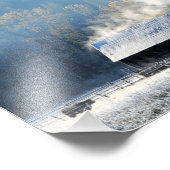 10-inch x8-inch fotoafdrukken || Misty Barn Foto Afdruk (Hoek)