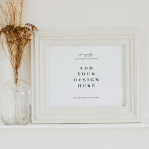 10-inch x8-inch huwelijkssignaal, aangepaste gebar poster