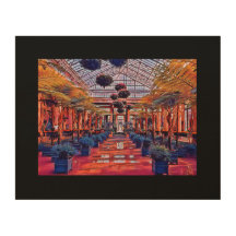 10-inch x 8-inch woudkunst