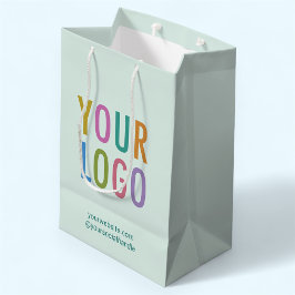 10 inch Zakelijke Cadeautas Custom Logo Lichtgroen
