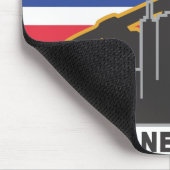 10 jaar — 11-9-inch Jubileum brandweermodel Muismat (Hoek)