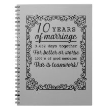 10 jaar bruiloft Jubileum