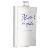 10 Jaar Getrouwd Flacon (Rechts)