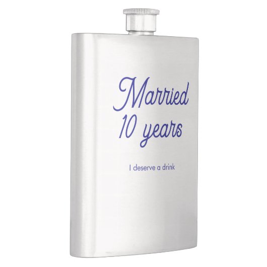 10 Jaar Getrouwd Flacon (Rechts)