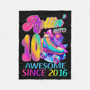 10 jaar geweldig sinds 2016 Hockey Thema Verjaarda Fleece Deken
