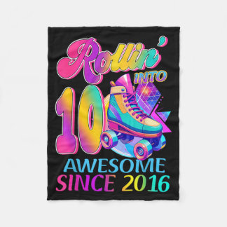 10 jaar geweldig sinds 2016 Hockey Thema Verjaarda Fleece Deken