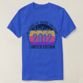 10 jaar Geweldige 2012 Birthday T-shirt (Design voorkant)
