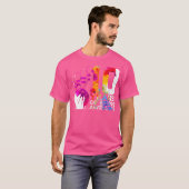 10 jaar Geweldige bowling 10e verjaardag T-shirt (Voorkant volledig)