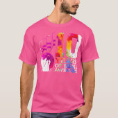 10 jaar Geweldige bowling 10e verjaardag T-shirt (Voorkant)