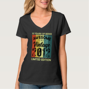 10 jaar Geweldige Vintage T-shirt