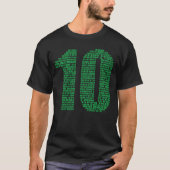 10 jaar GROTE TUNES T-shirt (Voorkant)