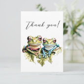 10 Jaar Huwelijk Jubileum Tuin Casual Partij Bedankkaart (Staand voorkant)