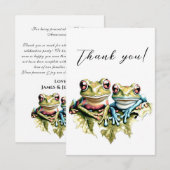 10 Jaar Huwelijk Jubileum Tuin Casual Partij Bedankkaart (Voorkant / Achterkant)