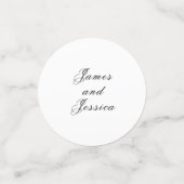 10 Jaar Huwelijk Jubileum Tuin Casual Partij Confetti (Kleine voorkant)